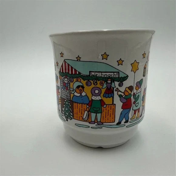 Christkindlesmarkt Nürnberg 1998 Ceramic Souvenir Mug Cup German - Picture 2 of 7